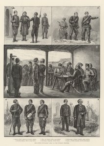 トルコフロンティアのオーストリアハンガリー軍 作： Johann Nepomuk Schonberg